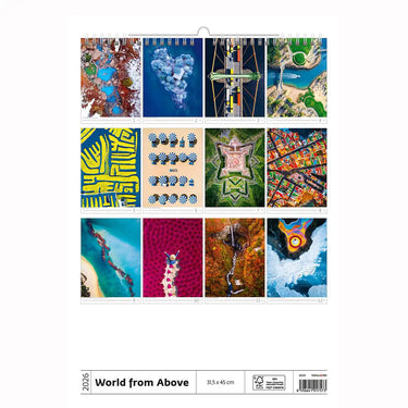 Aerial Views Calendar A3+ 2026+